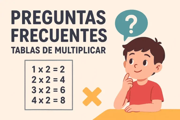 FAQ - Preguntas frecuentes Tablas de Multiplicar