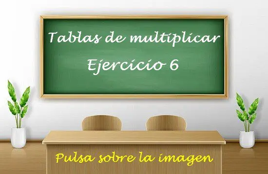ejercicios tablas de multiplicar