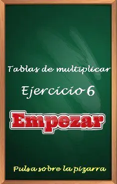 ejercicios tablas de multiplicar