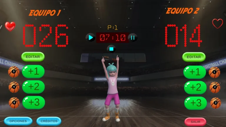 AppNeri Marcador de baloncesto