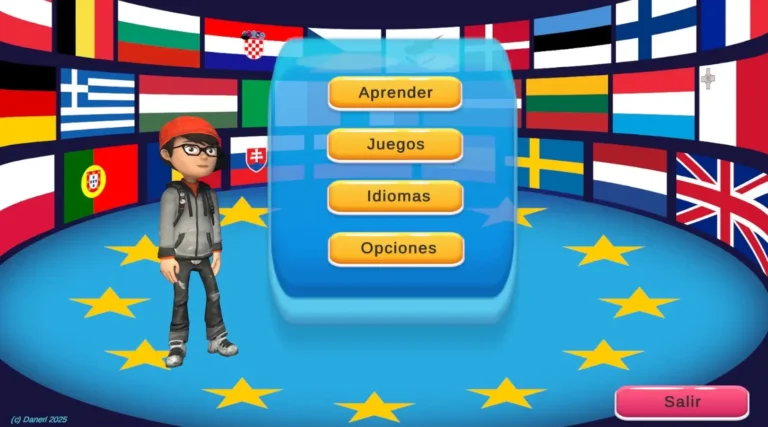 App para aprender las banderas y capitales